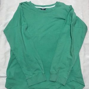 Mint green sweatshirt